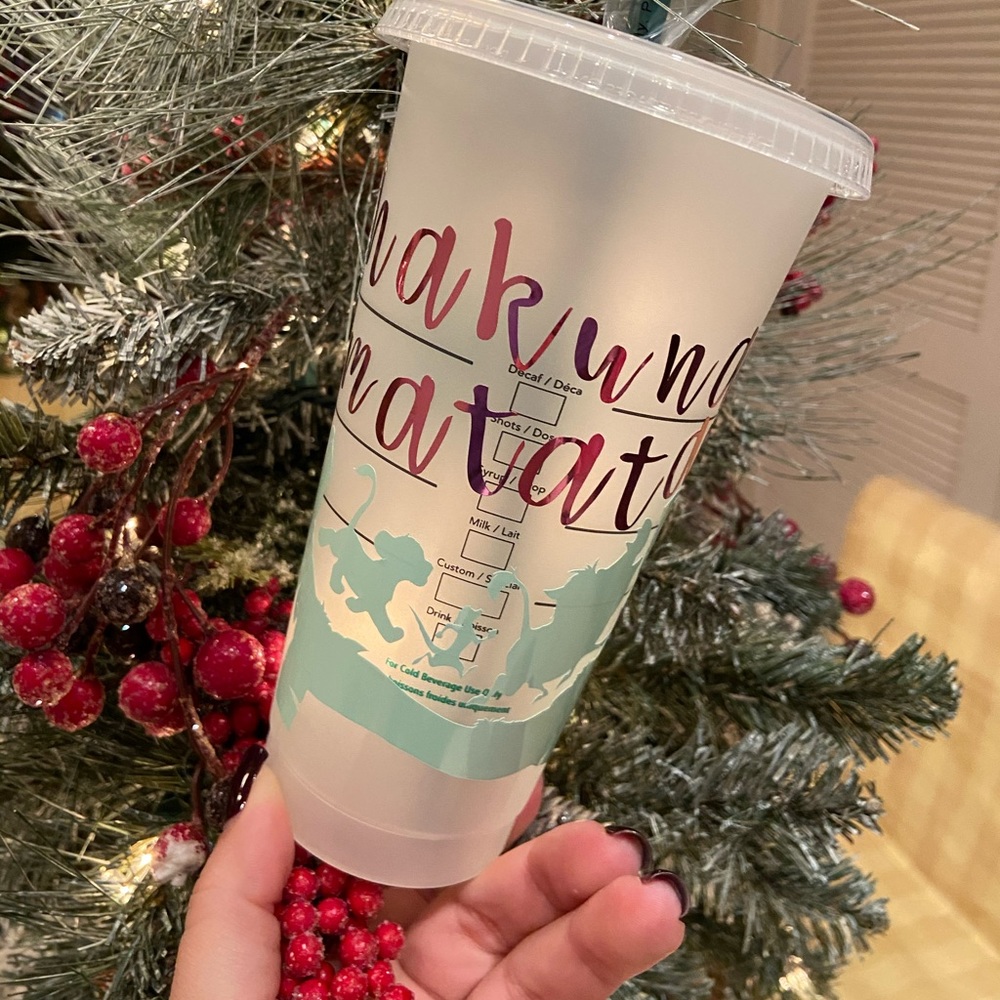Custom The Lion King Starbucks Cup